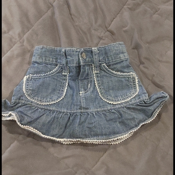 Denim wrangler skirt 6-9 mo - Picture 1 of 3